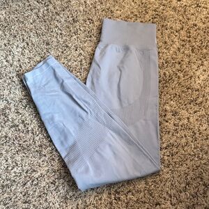 PINK Victoria's Secret Light Blue Seamless Leggings